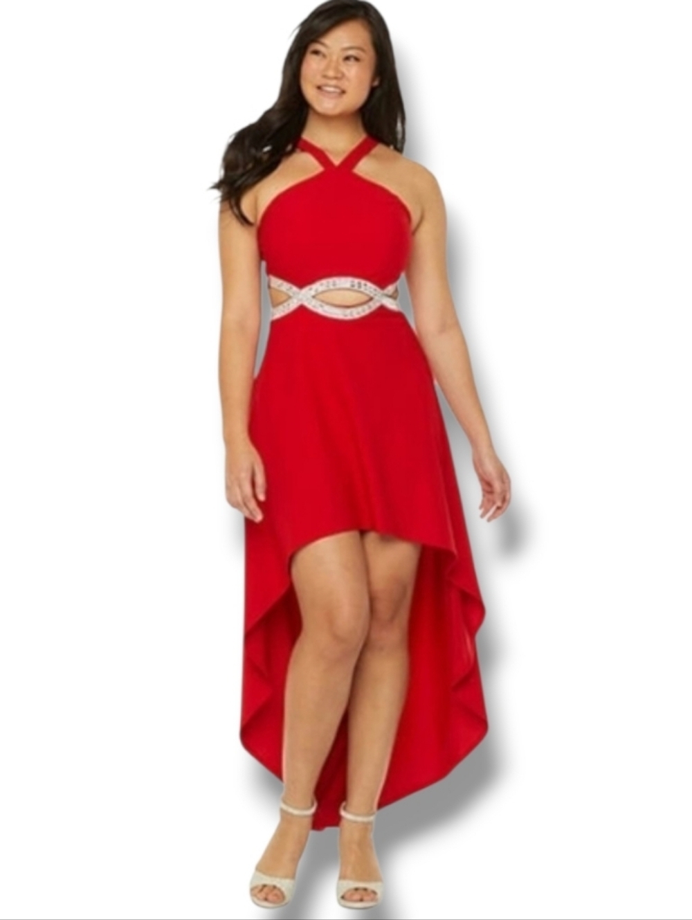 Speechless Red Formal Dress Size 0 NWT